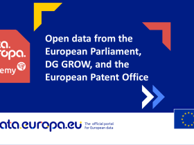 Open data from the European Parliament, DG GROW, and the European Patent Office